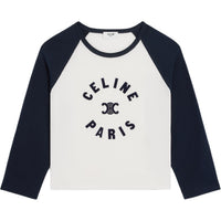 CELINE Triomphe T shirt In Cotton Jersey