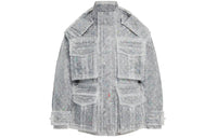 LOUIS VUITTON Monogram Organza Padded Parka