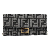 (WMNS) Fendi FW25 Baguette Chain Wallet 'Black' 8M0365AUT4F1UJ5