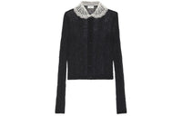 SAINT LAURENT Crop Tops Women's Black