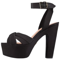 DIOR Muse Strap Sandals 13cm Women's Black