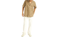 Loro Piana Shirts Men Gray Yellow