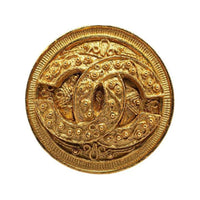 CHANEL 1994 Coco Mark Medallion Brooch