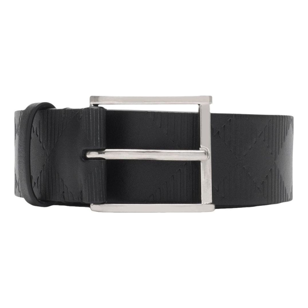 Burberry 25 Check Leather Belt 'Black' 81038021