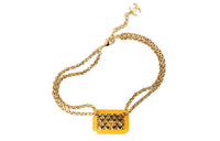 CHANEL Necklaces Women's Gold