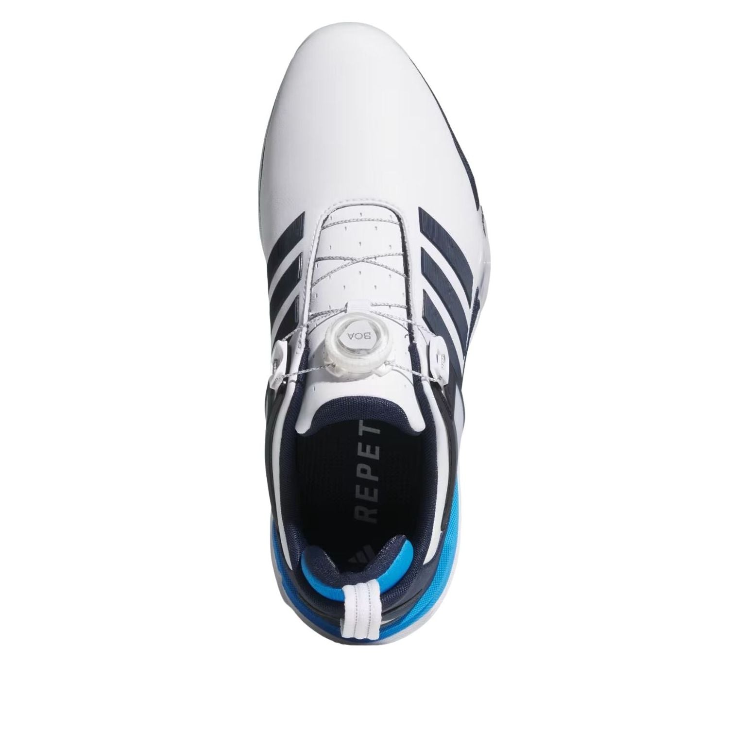 adidas Adipower 26 Boa Spikeless 'Cloud White Collegiate Navy Lucid Ray Blue' JS4139