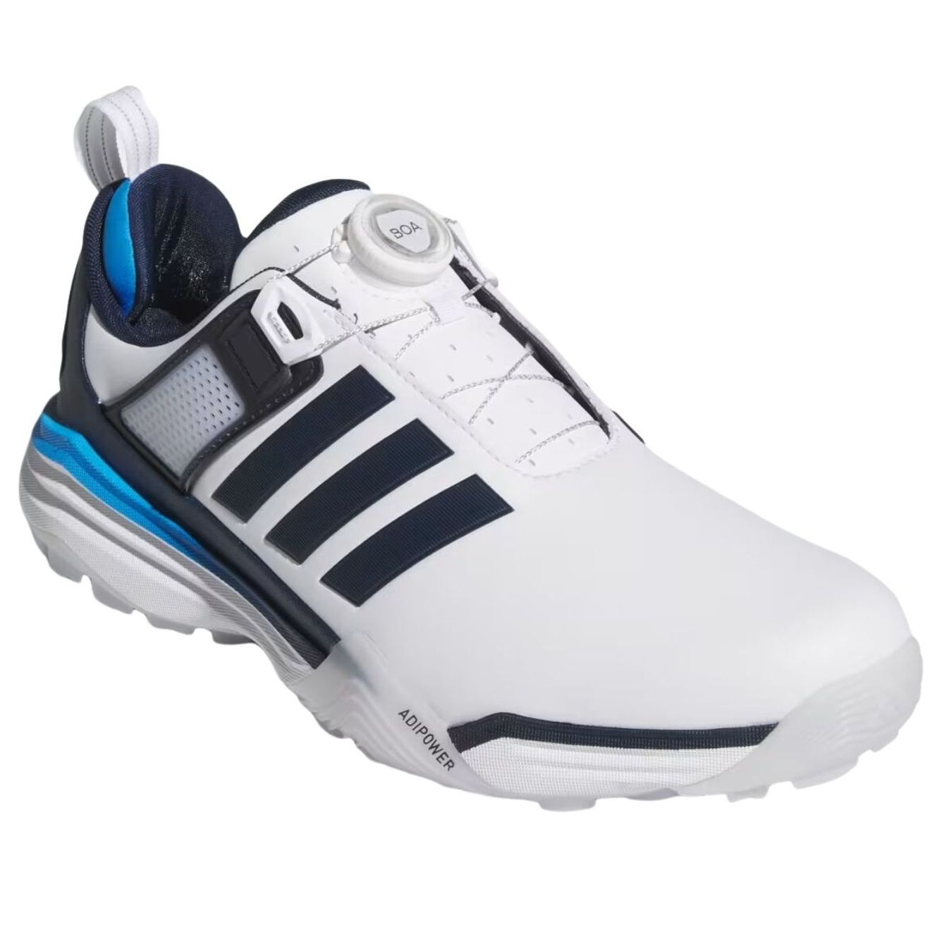 adidas Adipower 26 Boa Spikeless 'Cloud White Collegiate Navy Lucid Ray Blue' JS4139