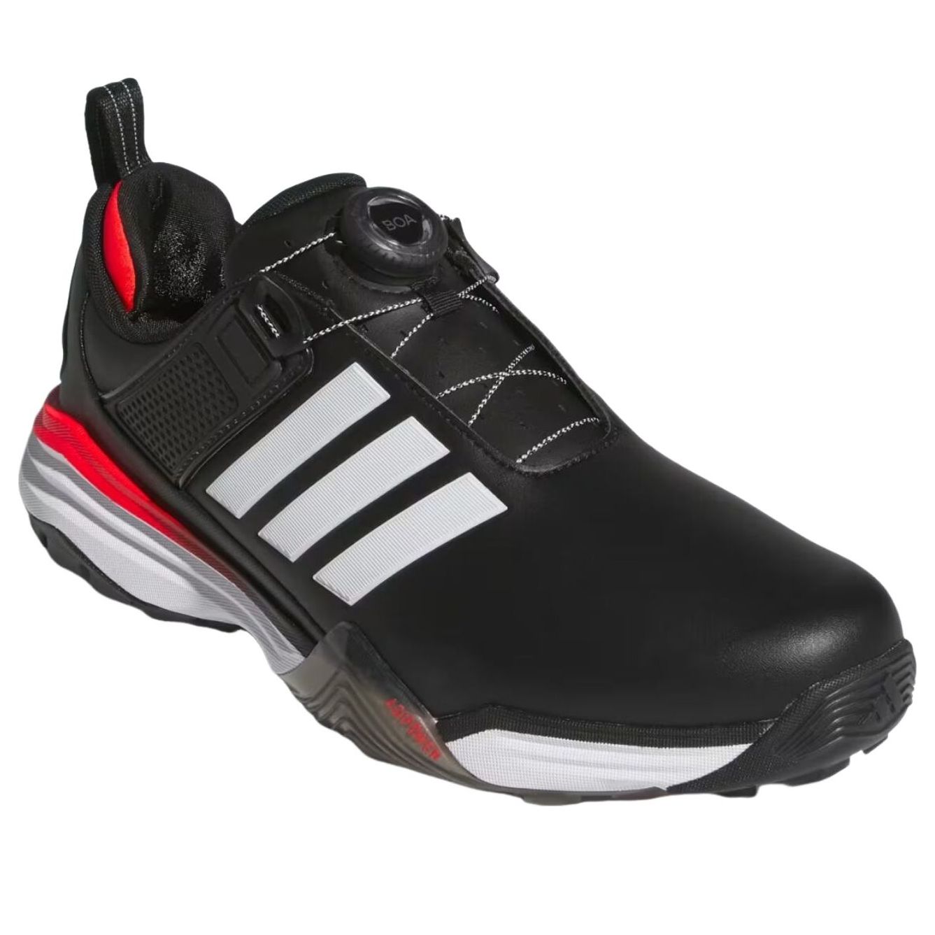 adidas Adipower 26 Boa Spikeless 'Core Black Cloud White Lucid Red' JS4141