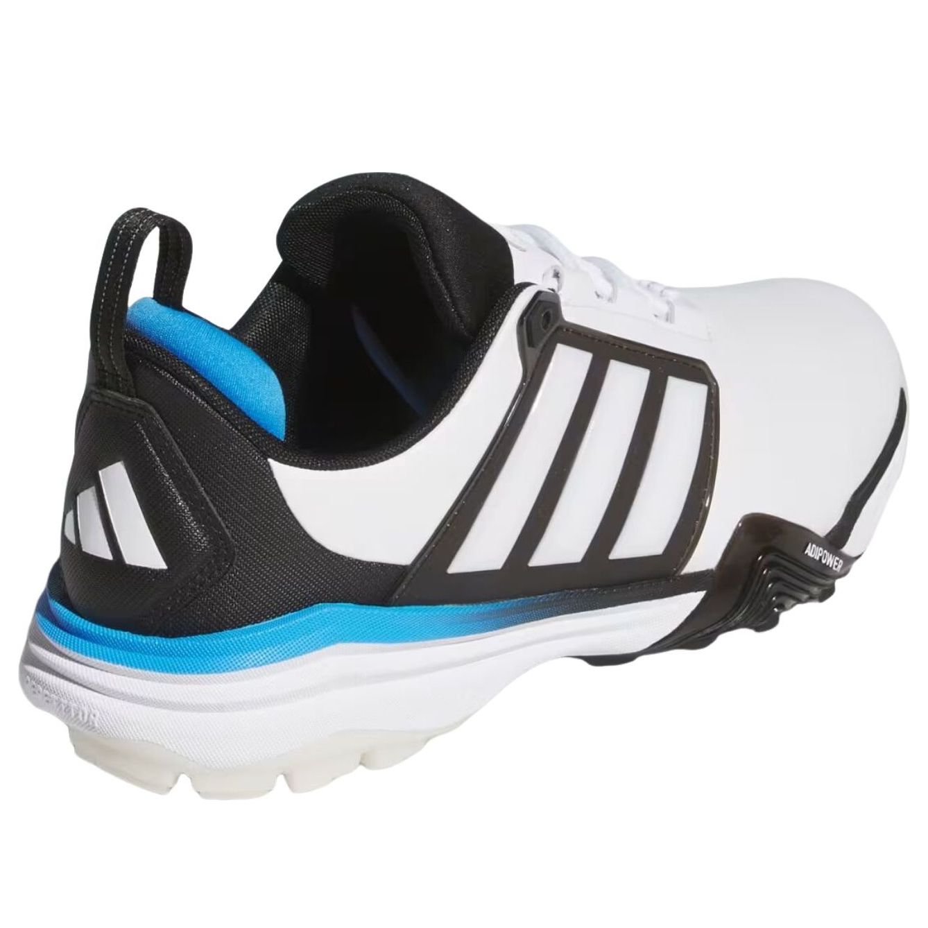 adidas Adipower 26 Wide Spikeless 'Cloud White Core Black Lucid Ray Blue' JQ6815