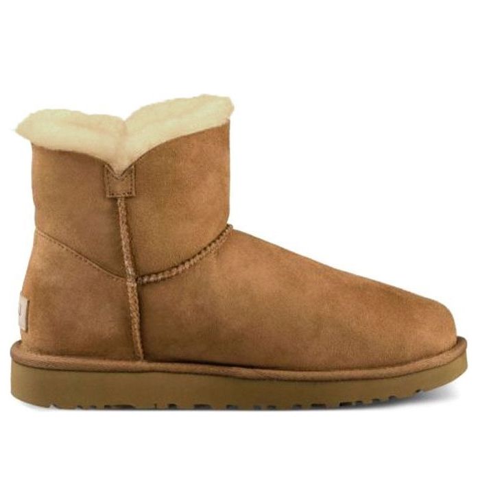 (WMNS) UGG Mini Bailey Button II Boot Fleece Lined 1016422-CHE