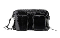 MIU MIU Leather Shoulder Bag Women's Black