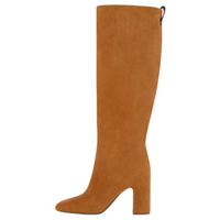 LOUIS VUITTON Donna Knee-high Boots 8.5cm Women's Brown