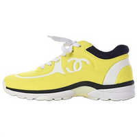 CHANEL Cc Logo Sneaker 'Yellow'
