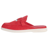 Loro Piana Wrap-toe Slippers Women's Red
