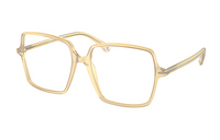 CHANEL Eyeglass Frames Unisex Yellow
