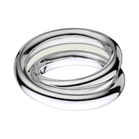 HERMES 925 Sterling Silver Rings Women's Silver