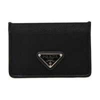PRADA Nylon Card Holder Women's Black