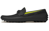 HERMES Irving Men's Casual Shoes Men's Black Green