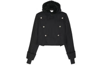SAINT LAURENT Detachable hood Military Jacket