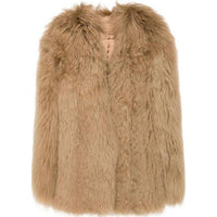 PRADA Velvet feel Coat Women's Brown