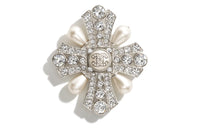 CHANEL Brooches Women's Silver