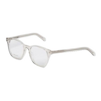 SAINT LAURENT Oval Eyeglass Frames Men's Transparent
