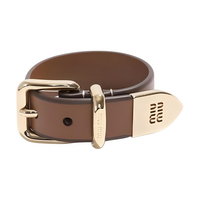 MIU MIU Calfskin Bangles Men's Brown
