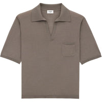 SAINT LAURENT Polo Shirt Men's Brown