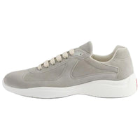 PRADA Slip Resistant Low Top Casual Shoes Men's Gray