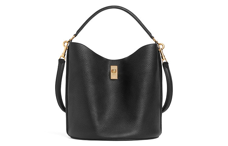 CELINE 16 Calfskin Bucket Bag, Crossbody Handbag, Shoulder Bag Women's Black