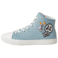 HERMES Skateboard Shoes Men's Blue