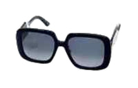 DIOR Acetate Square Sunglasses Women's Blue