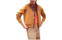 HERMES Jackets Coats Women's Yellowish-Brown
