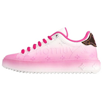 LOUIS VUITTON Time Out Low-Top Casual Shoes Women's Pink