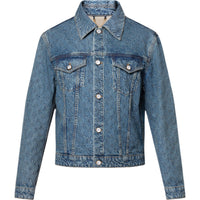 LOUIS VUITTON 1AGHUT Monogram Jacquard Denim Jacket