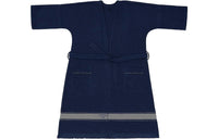 HERMES Bathrobes Unisex Marine Blue