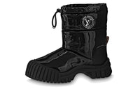 LOUIS VUITTON Ankle Boots Women's Black