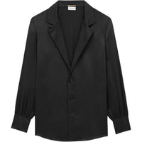 SAINT LAURENT Pajama Buttoned Long Sleeved Shirt