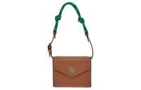 MIU MIU Leather Wallet Women's Brown