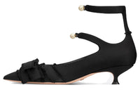 DIOR Slim Heel High Heels 4cm Women's Black