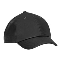 SAINT LAURENT Lambskin Baseball Caps Women's Black