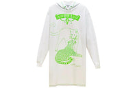 HERMES Long-Sleeved Dresses Women's Frost Blue