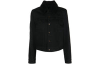 SAINT LAURENT Denim Jackets Women's Black