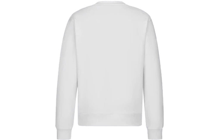 Stussy X DIOR Quarterly New Products Sweatshirts Unisex White