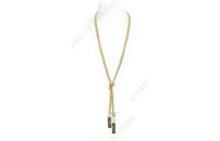 CHANEL Necklaces Women's Gold