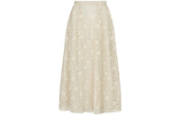 DIOR Casual Long Skirts Women's Beige