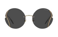 MIU MIU Sunglasses Women's Gold