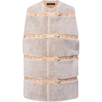LOUIS VUITTON FW24 Fur Women's Pink