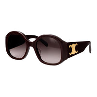 CELINE Square Sunglasses Unisex Red