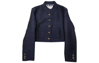 DIOR Cropped Coats Women's Blue